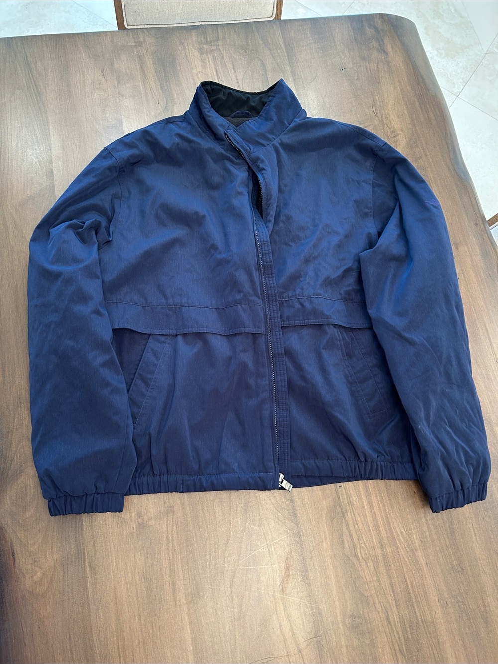 Dockers Men's Navy Blue Windbreaker Jacket